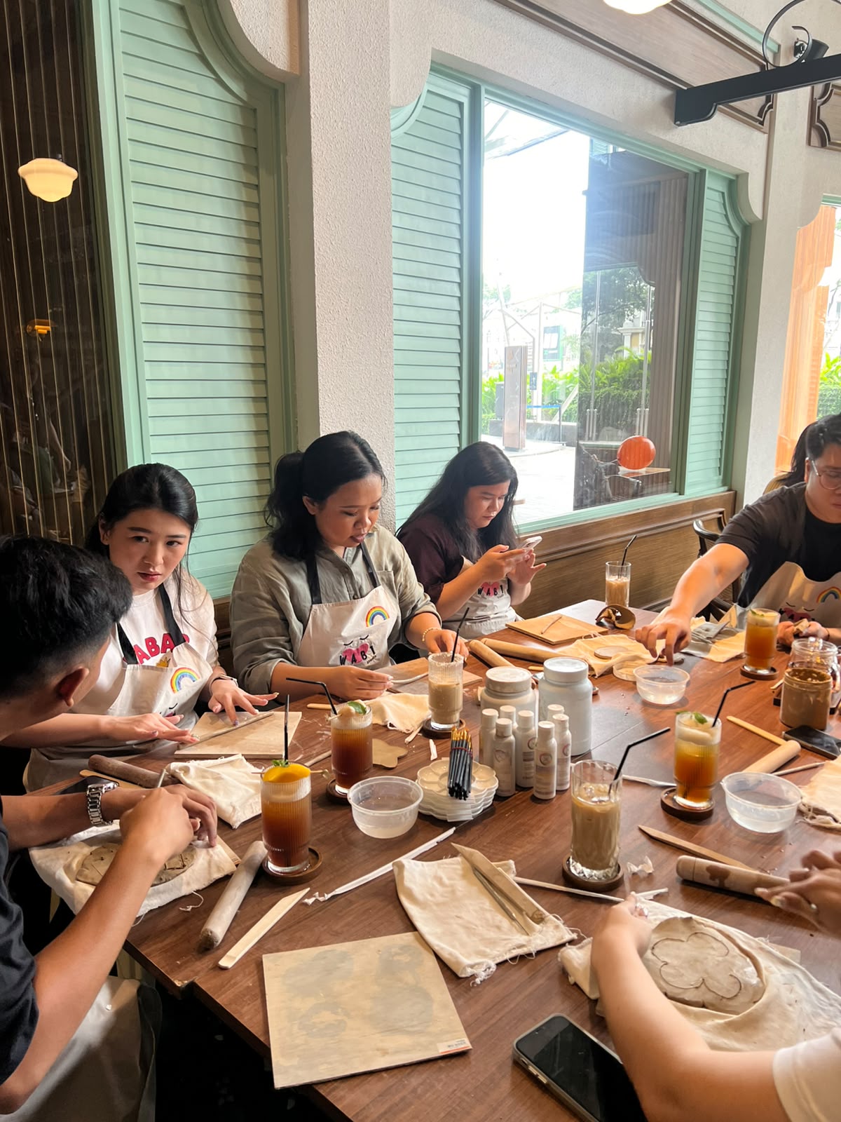 Pottery class experience at Wabi Studio